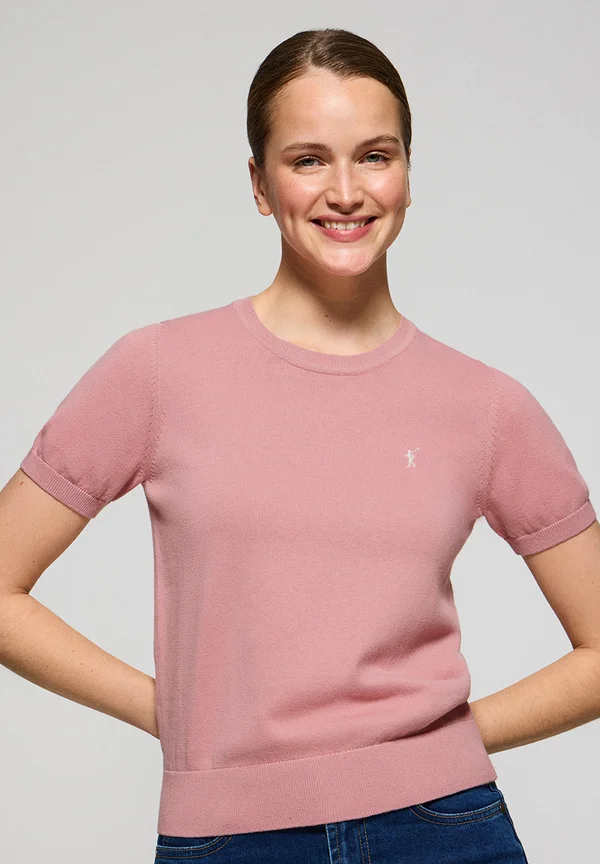 Strickpullover - dusty rose