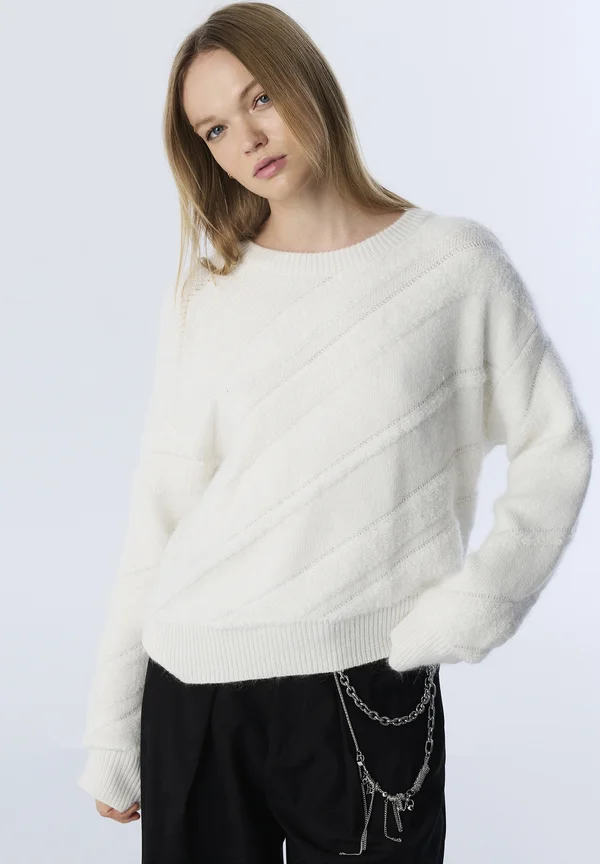 Strickpullover - ecru