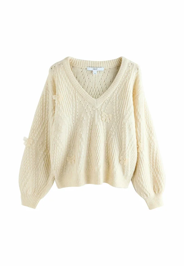 Strickpullover - ecru