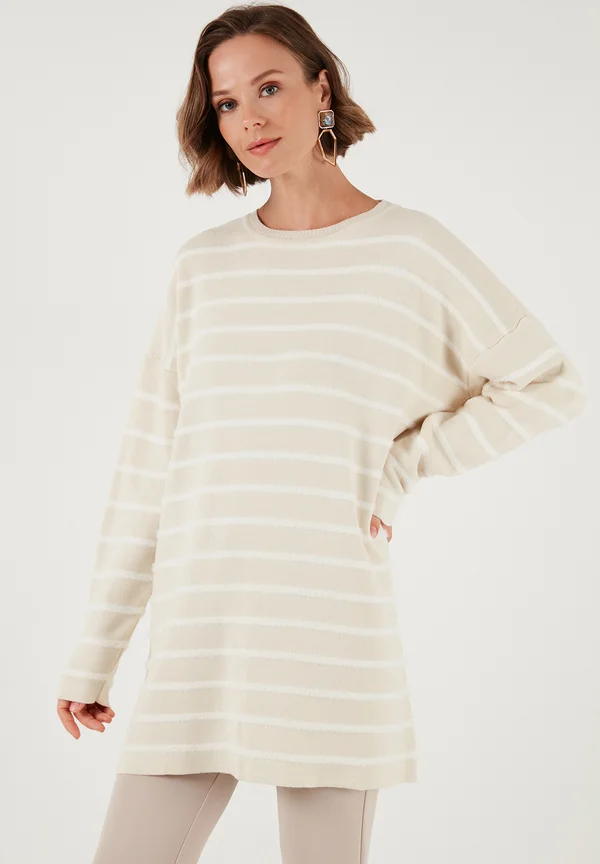 Strickpullover - ecru