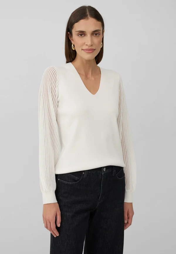 Strickpullover - ecru