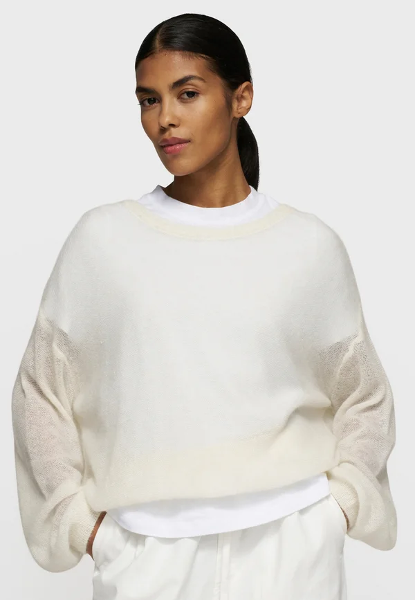 Strickpullover - ecru