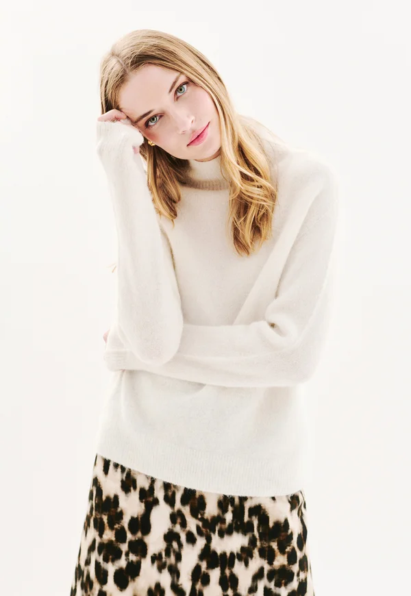 Strickpullover - ecru