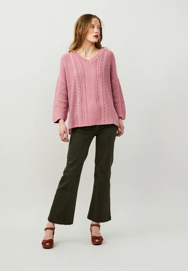 Strickpullover - fair pink