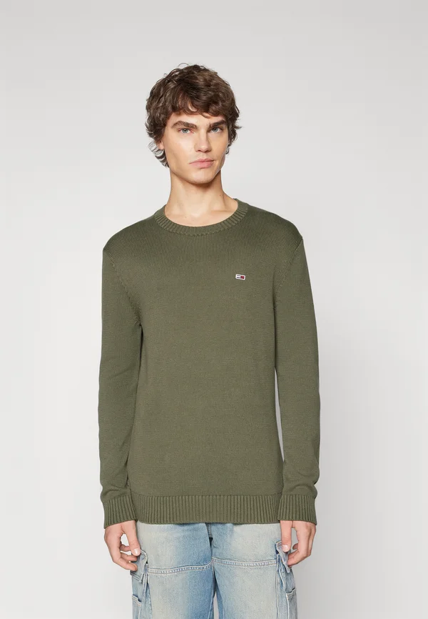 Strickpullover - fatigue green