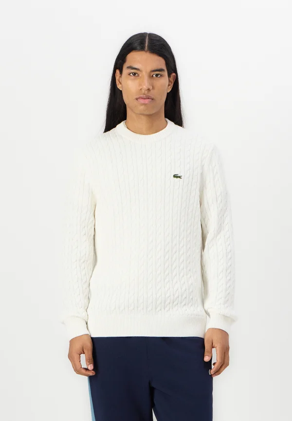 Strickpullover - flour/green