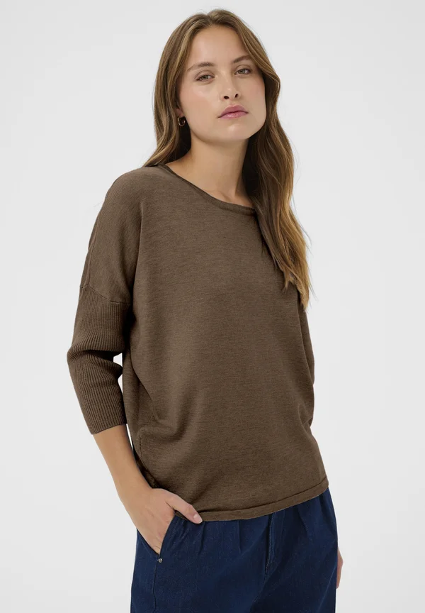 Strickpullover - fondue fudge melange