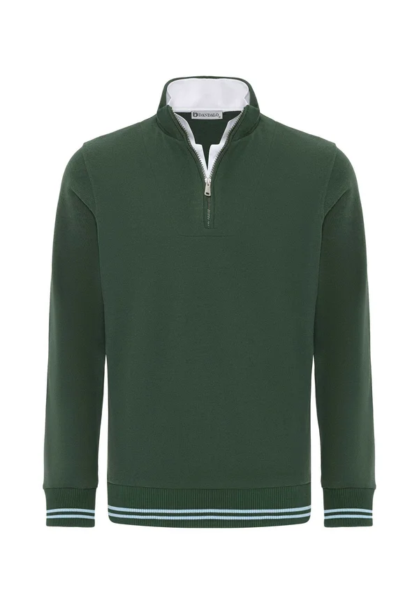 Strickpullover - forest green
