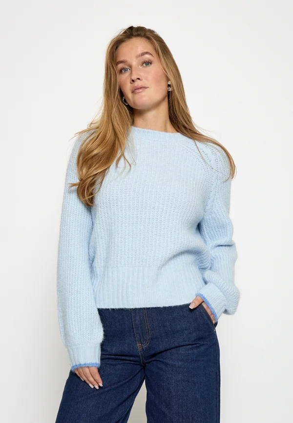 Strickpullover - forever blue melange