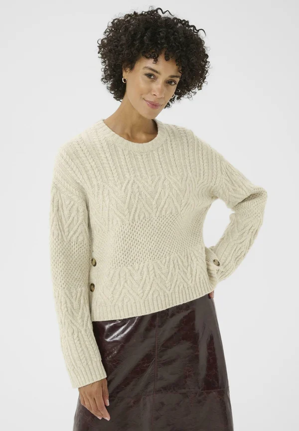 Strickpullover - french oak melange