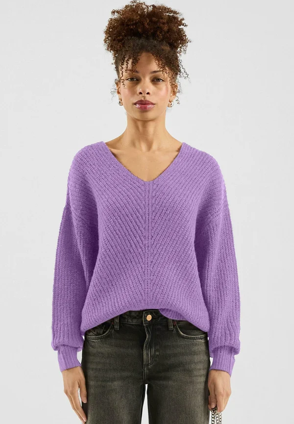 Strickpullover - fuchsia
