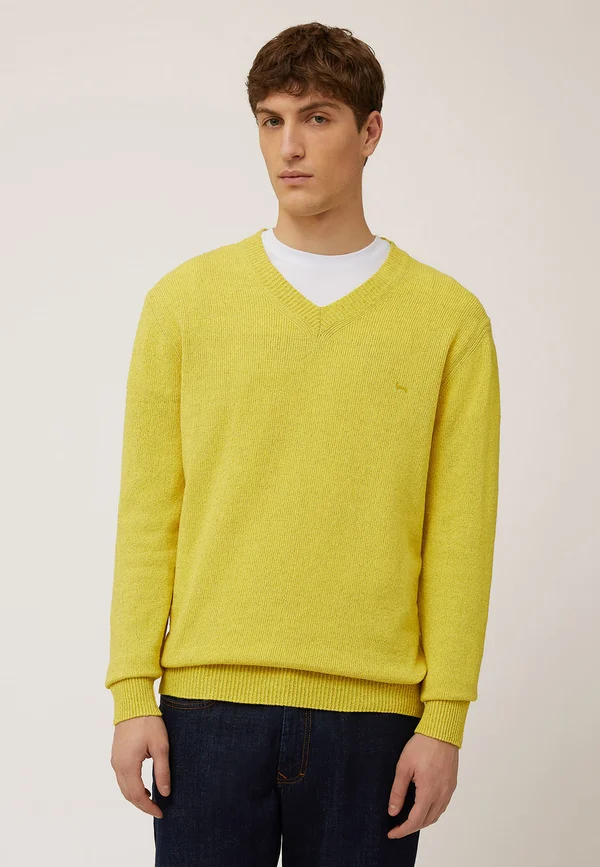 Strickpullover - giallo chiaro