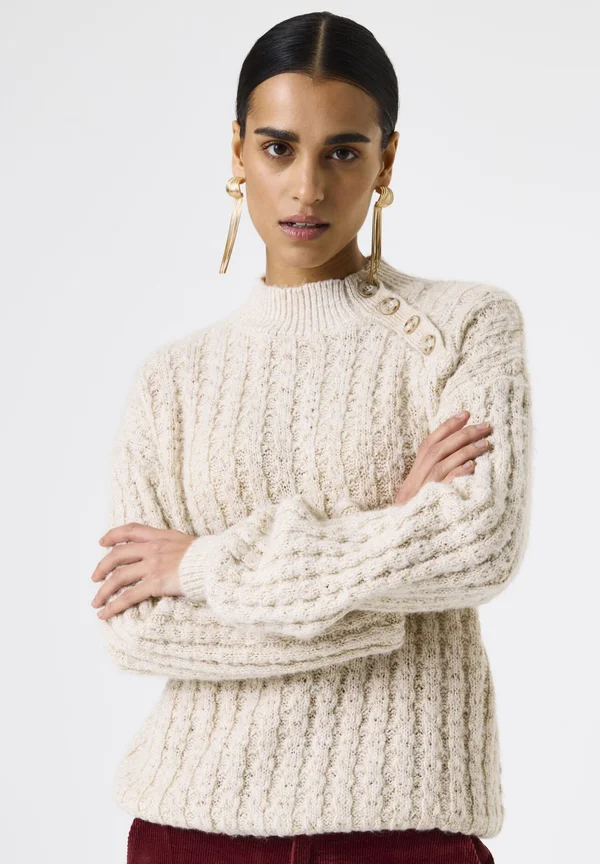 Strickpullover - golden sand