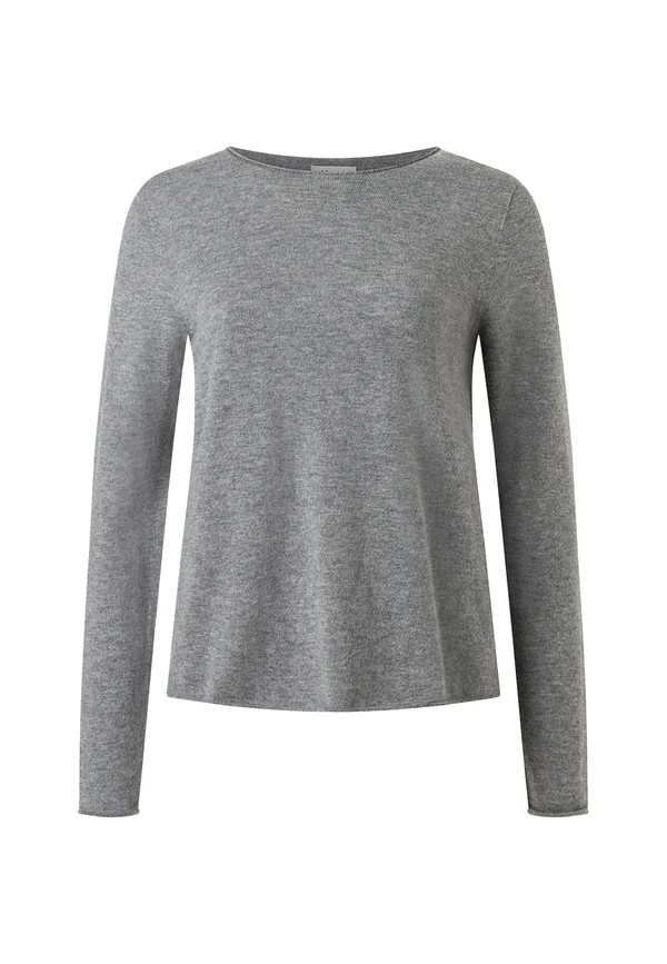 Strickpullover - granite grey