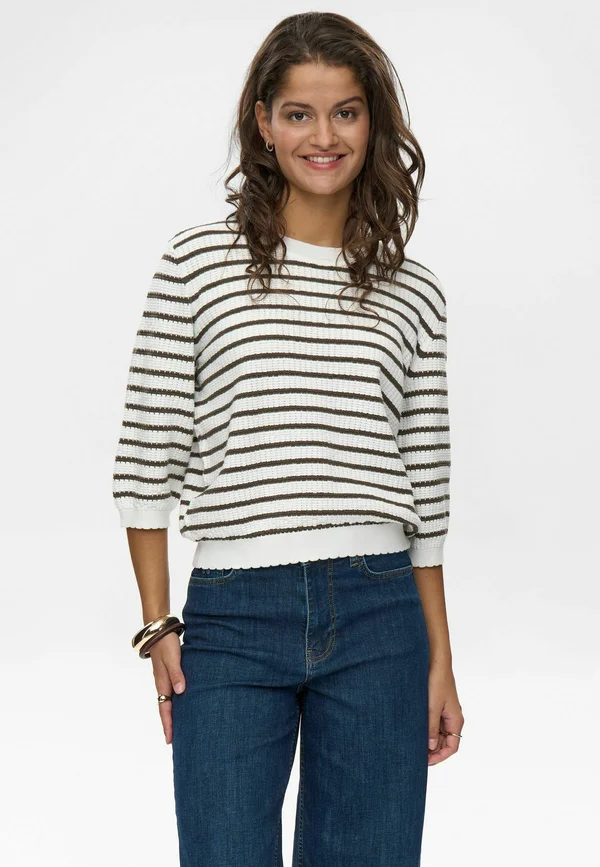 Strickpullover - grape leaf