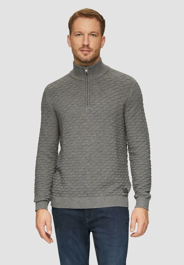 Strickpullover - graphit