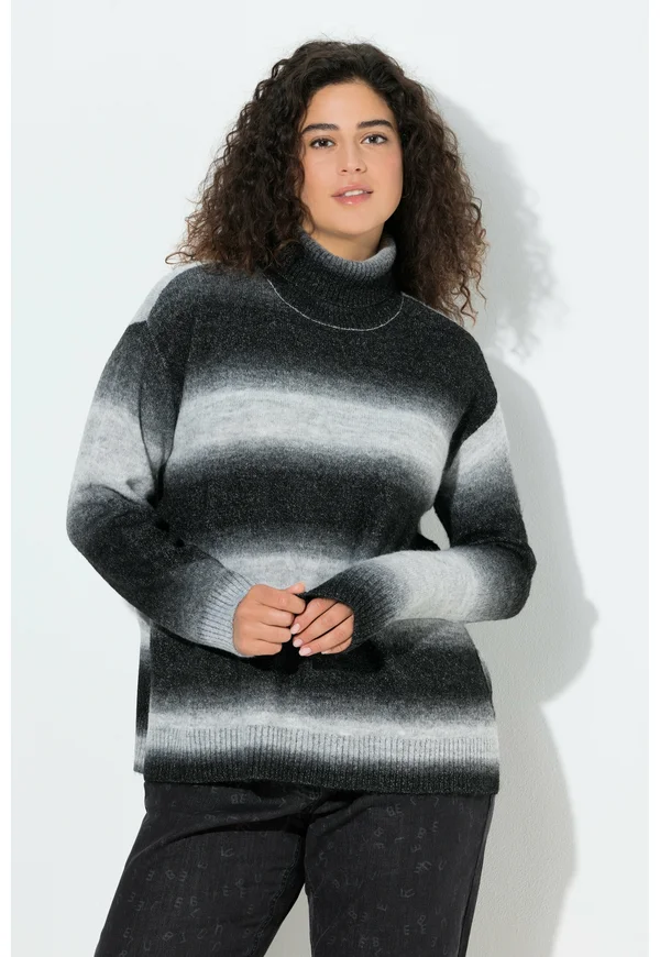 Strickpullover - graphite grey