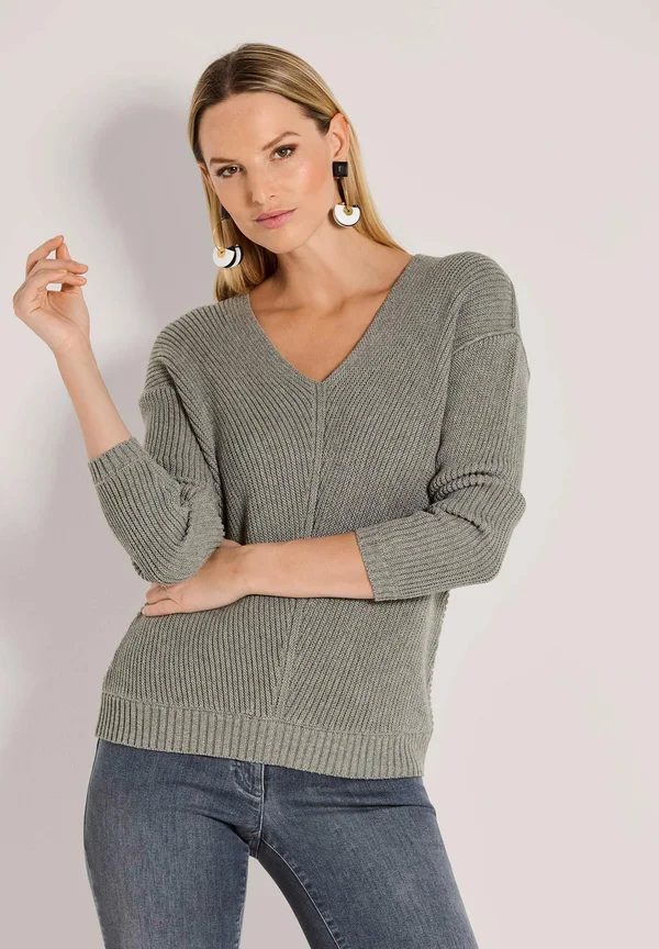 Strickpullover - graphite   melange