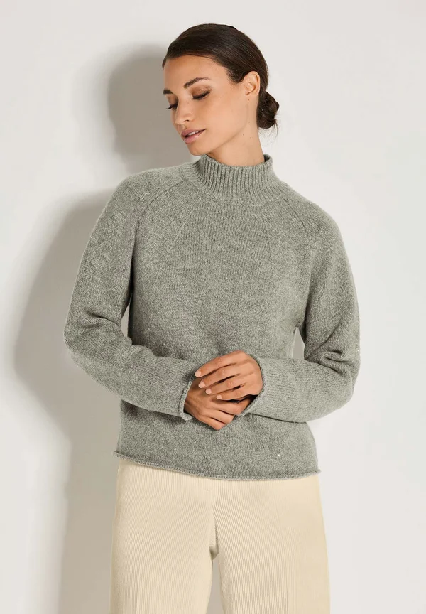 Strickpullover - graphite   melange