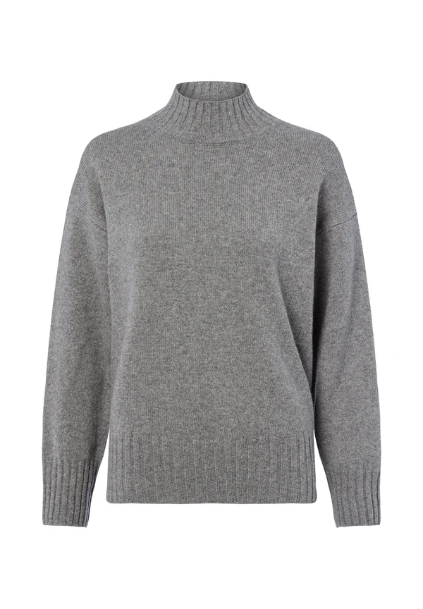 Strickpullover - grau