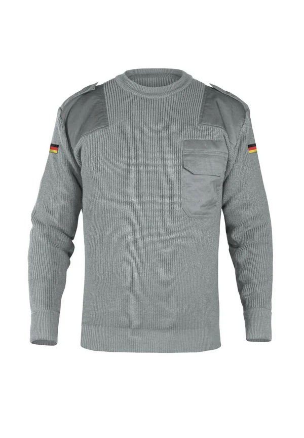 Strickpullover - grau