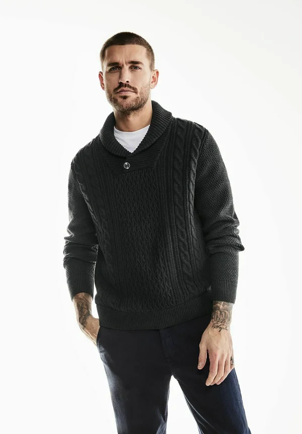 Strickpullover - grau