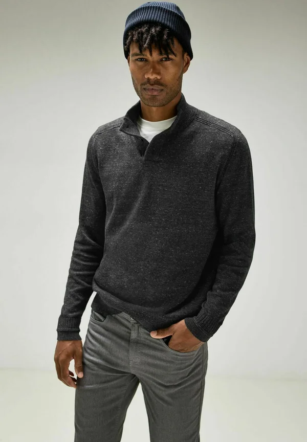 Strickpullover - grau