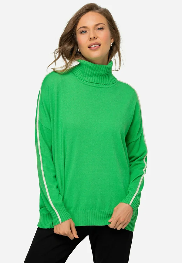 Strickpullover - gray-metallic