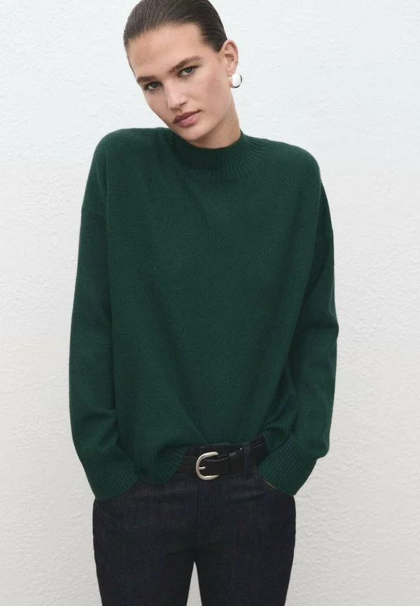 Strickpullover - green