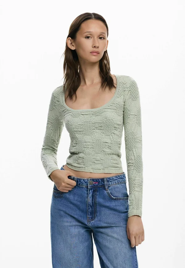 Strickpullover - green