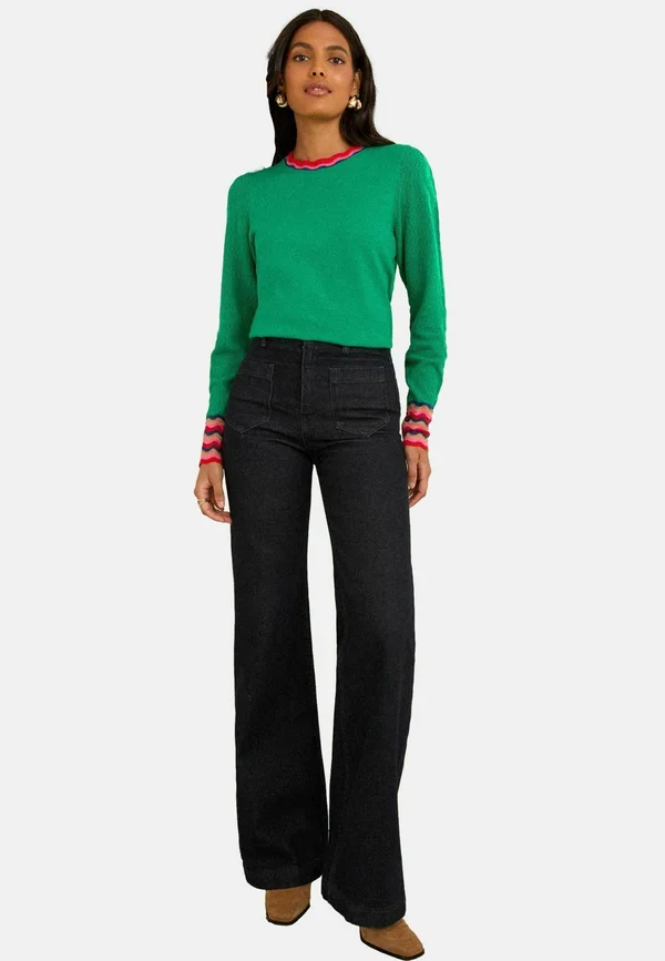 Strickpullover - green