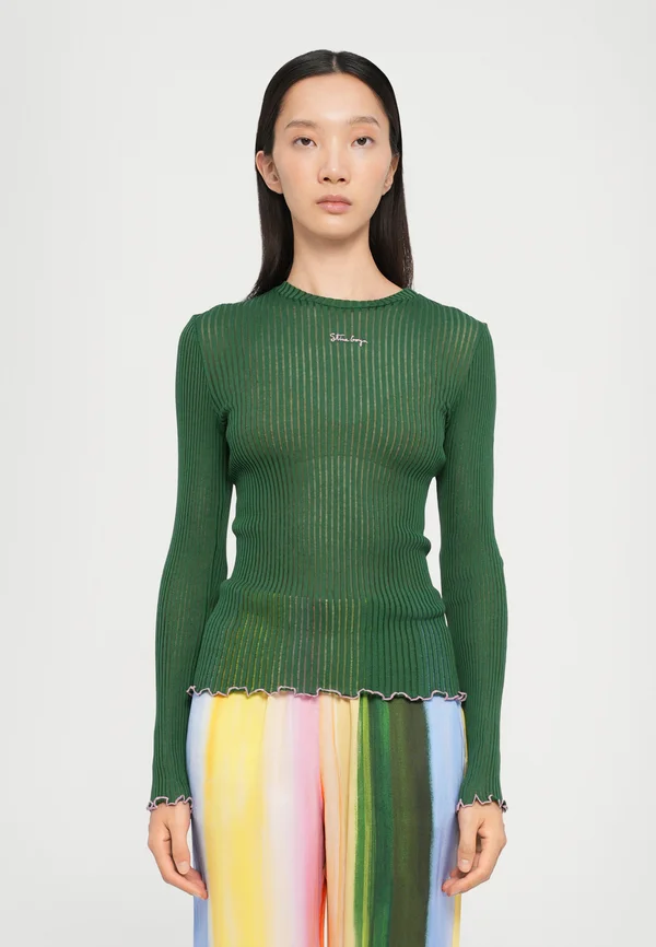 Strickpullover - green