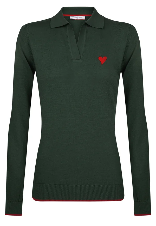 Strickpullover - green