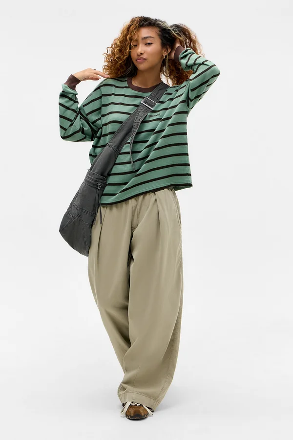 Strickpullover - green