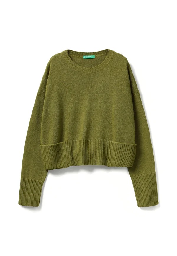 Strickpullover - green