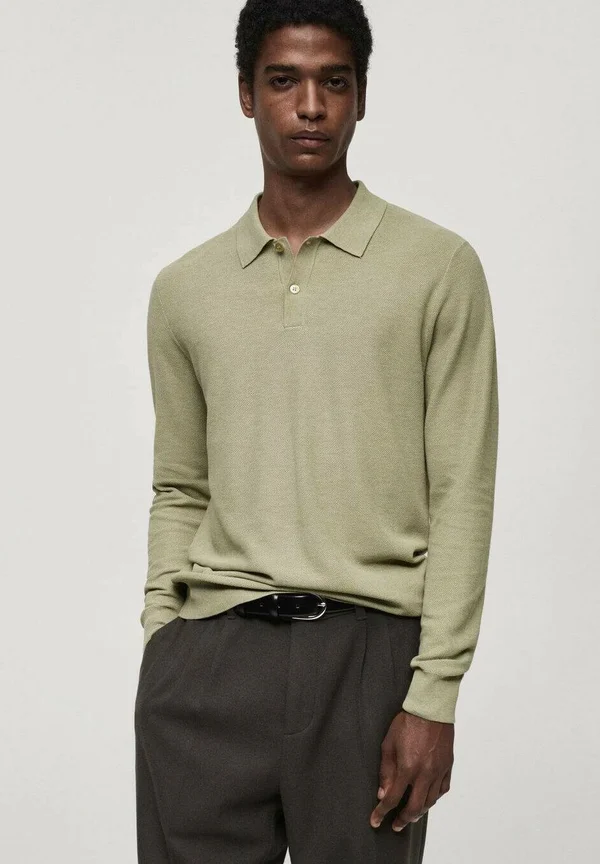 Strickpullover - green