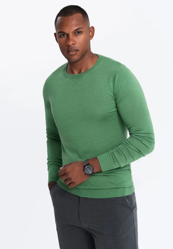 Strickpullover - green