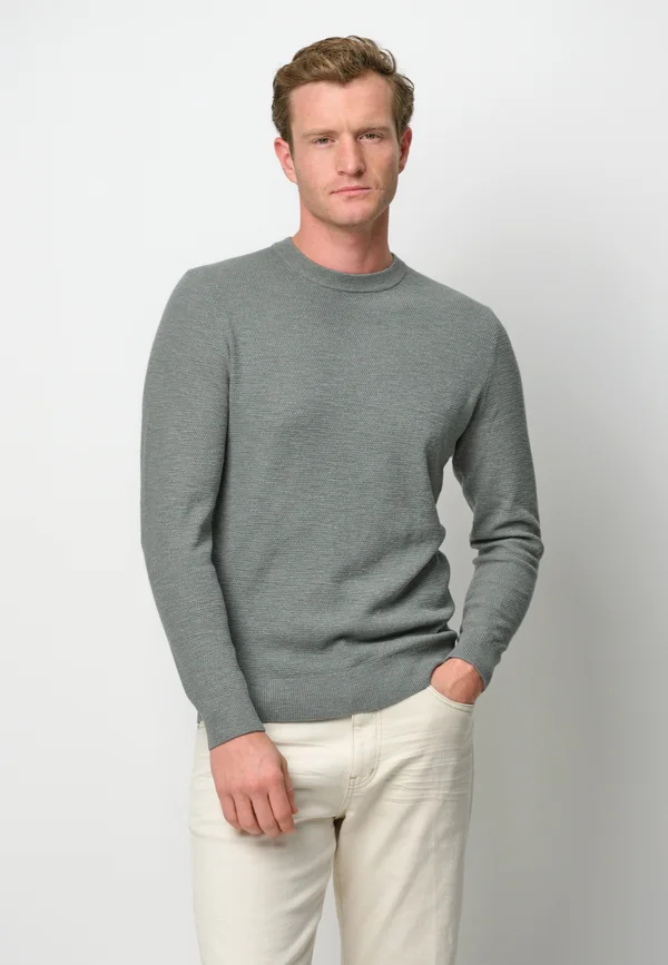 Strickpullover - green