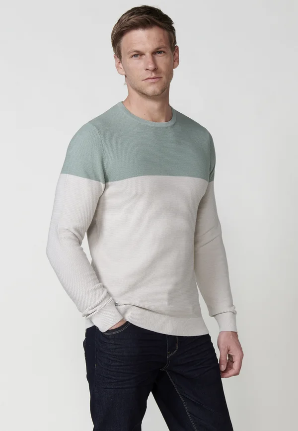 Strickpullover - green