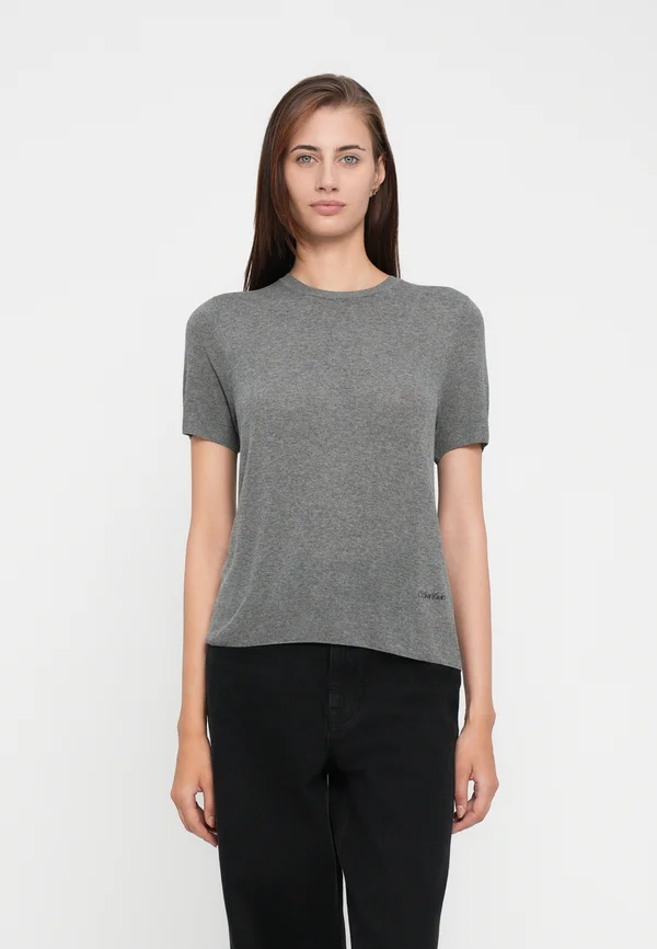 Strickpullover - grey heather