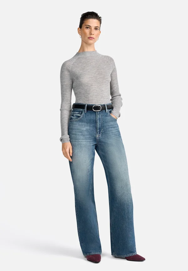 Strickpullover - grey melangé
