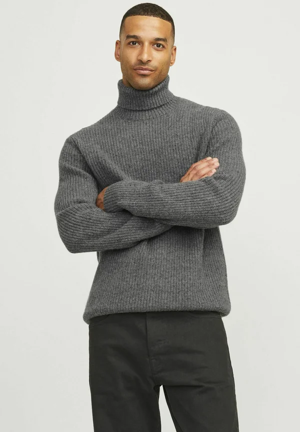Strickpullover - grey melange