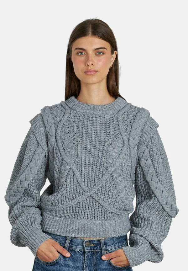 Strickpullover - grey