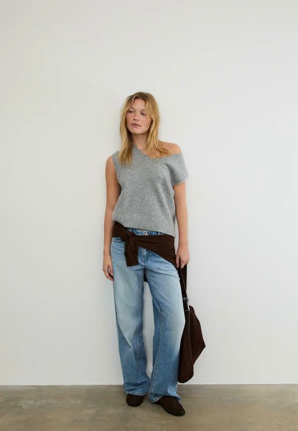 Strickpullover - grey