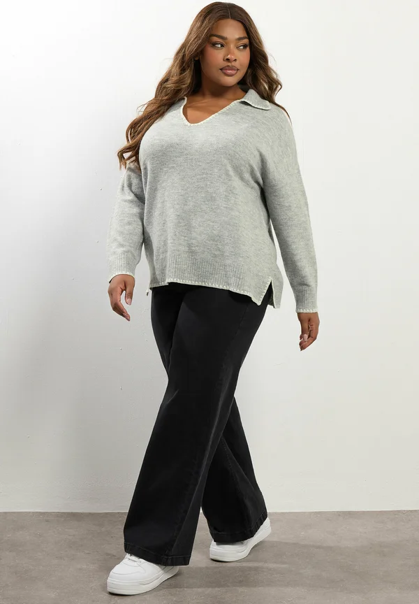 Strickpullover - grey