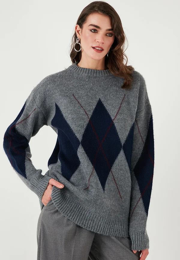 Strickpullover - grey
