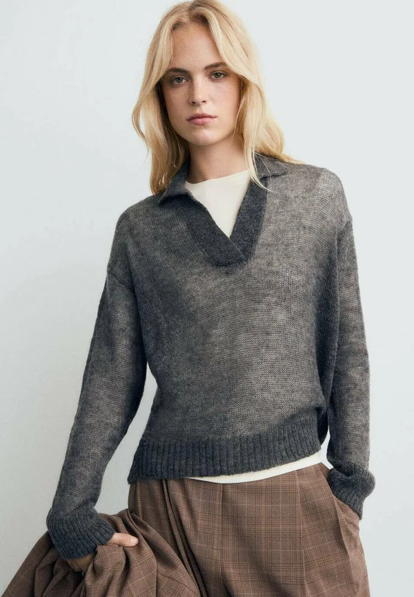 Strickpullover - grey