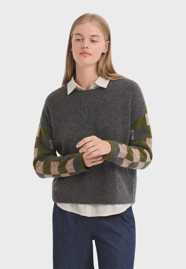 Strickpullover - grey