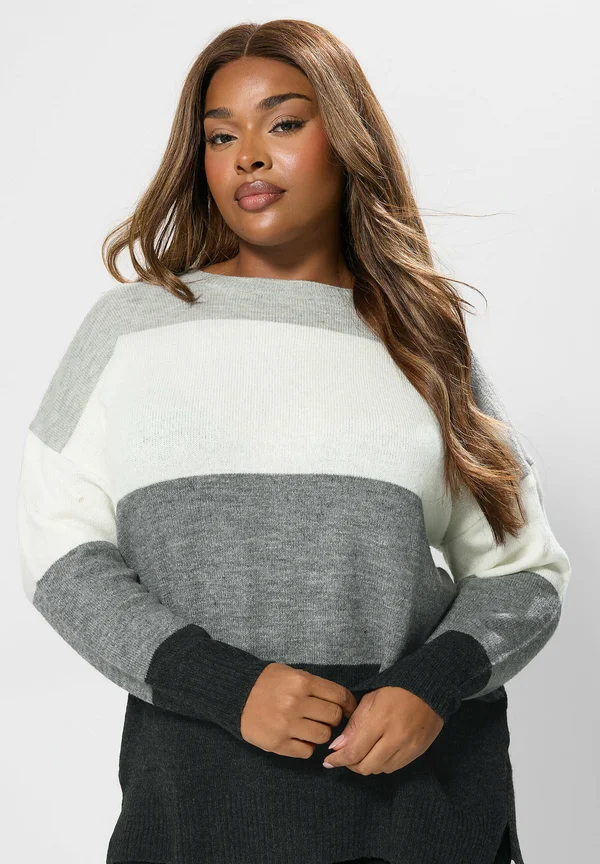 Strickpullover - grey