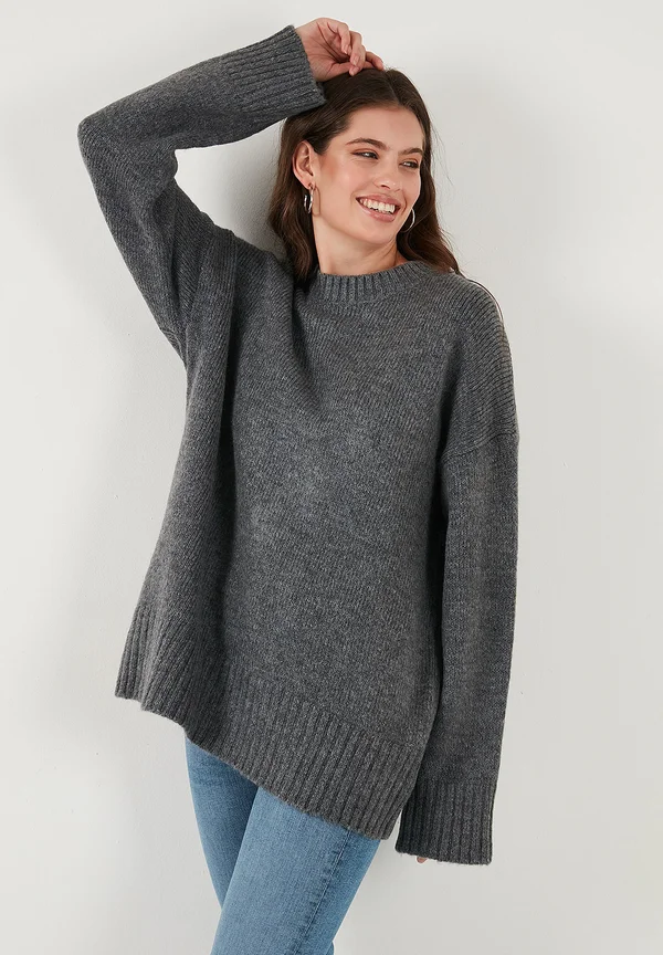 Strickpullover - grey